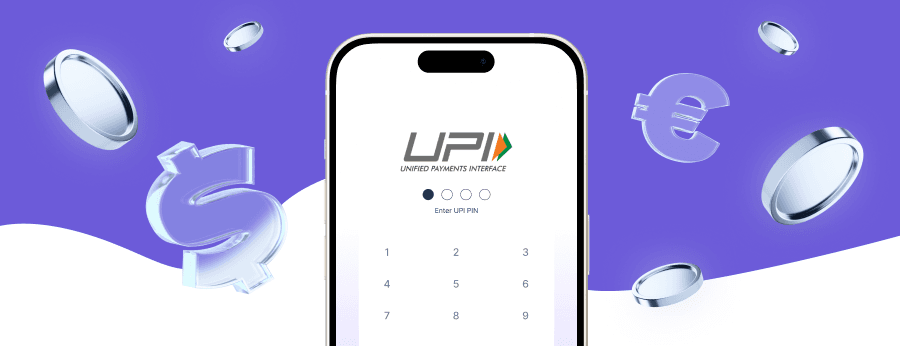 how to set upi pin without debit card