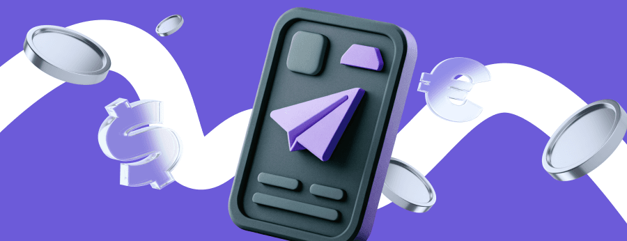 telegram payment link