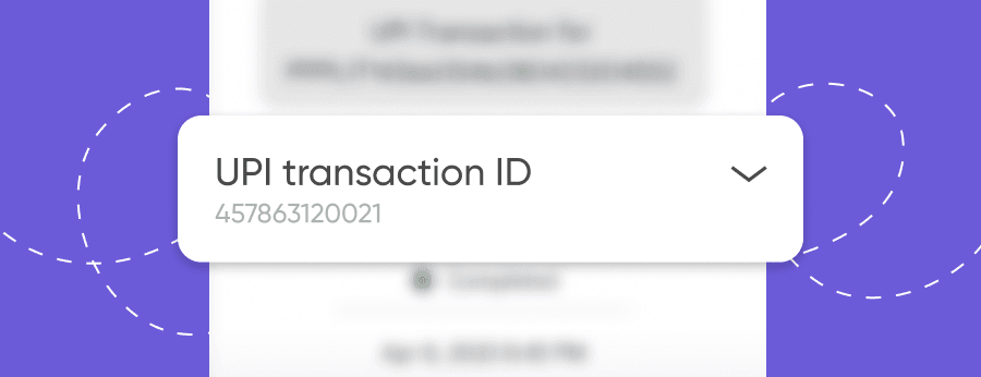 what is utr number in gpay