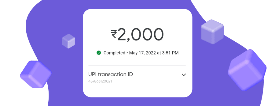 what is the utr number in gpay
